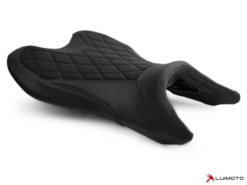 LUIMOTO Diamond Edition Rider Seat Covers for the YAMAHA FZ-07 (MT
